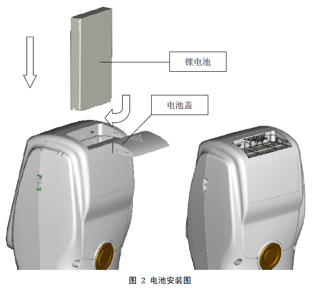 NS800分光测色仪的结构图2